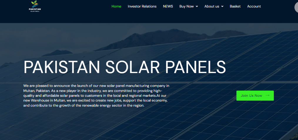 Portfolio project: Solar Panel, built with Wordpress, located in Coventry,UK