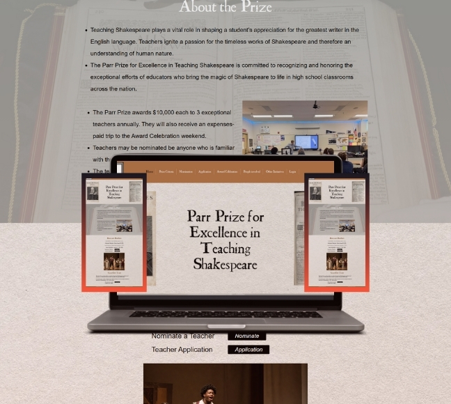 Responsive website preview on mobile, tablet, and desktop devices